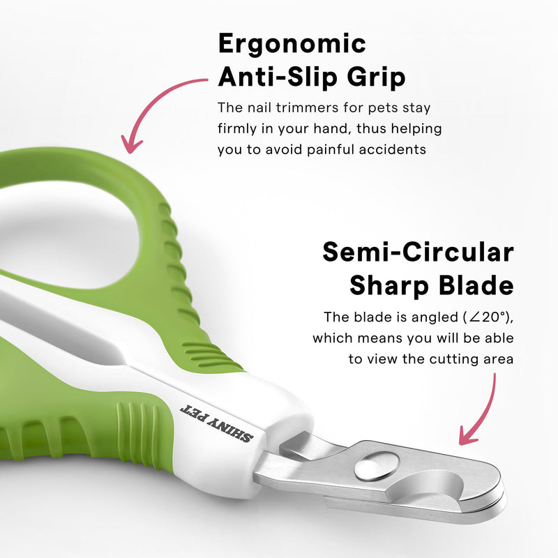 Pet Nail Clippers for Small Animals - Best Cat Nail Clippers & Claw Trimmer for Home Grooming Kit - Professional Grooming Tool for Tiny Dog Cat Bunny Rabbit Bird Puppy Kitten Ferret - Ebook Guide Angled - PawsPlanet Australia