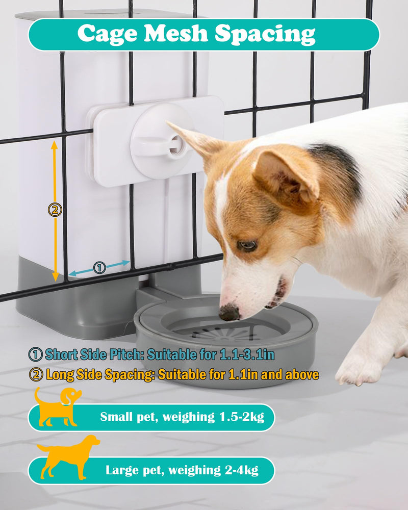 50oz Rabbit Water Bottle No Drip for Cage, Ease of Cleaning, Top Fill Hanging Gravity Water Dispenser, for Rabbits Guinea Pigs, Cats, Dogs and Other Small Animals, No Water Leakage - PawsPlanet Australia
