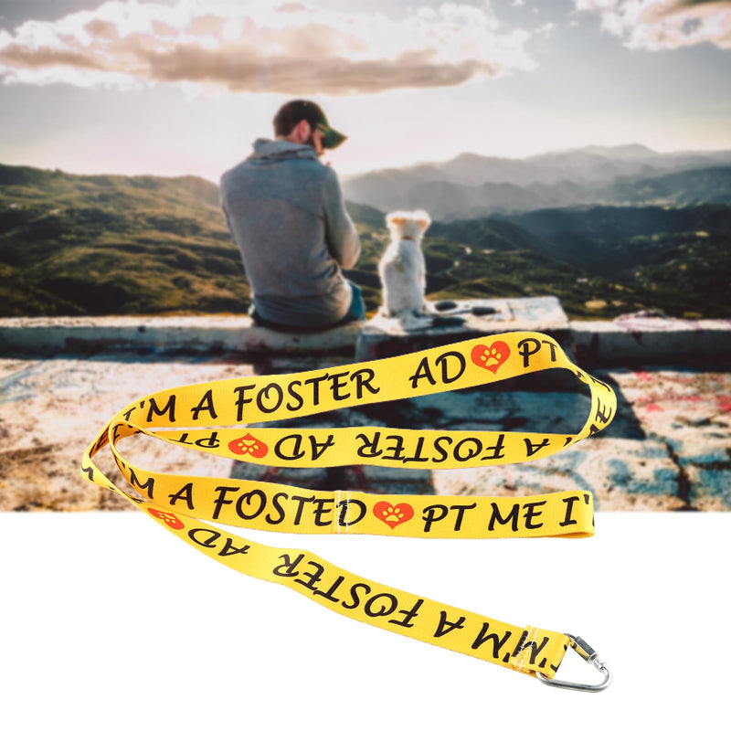 JXGZSO Adopt Me I’m A Foster/Adopt Don’t Shop Dog Lead New Puppy Dog Leash Wrap Gift Dog Owner Gift Dog Rescue Gift (Adopt Me Im A Foster DL) Adopt Me Im A Foster DL - PawsPlanet Australia