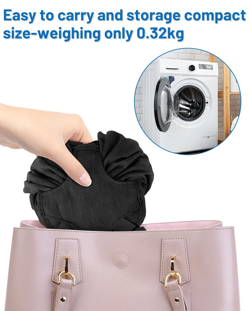 Dog Sling Carrier for Small Dogs, Front Pet Sling Carrier Chest, Adjustable Reducing Back Stress Cat Sling for Small Pet up to 20lbs, Hands Free Puppy Sling for Travel or Everyday Use (Black) Black - PawsPlanet Australia