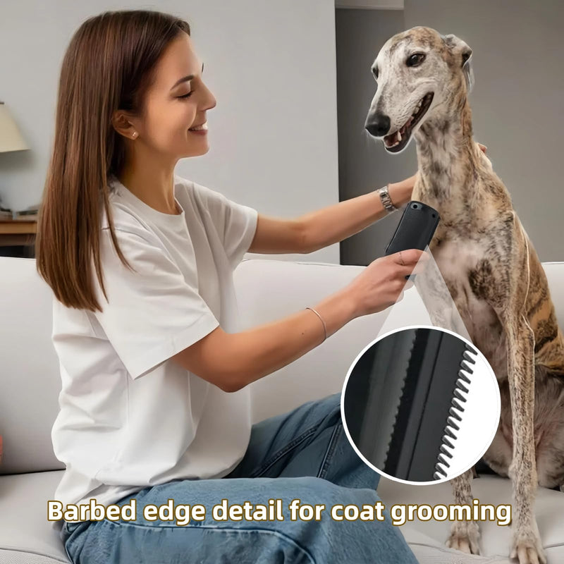 Deshedding Brush for Dogs, Cats, Horses - Removes Loose Hair, Dog Brush for Shedding, Pet Hair Removal Tool with Easy-Hold Handle, 1PCS - PawsPlanet Australia