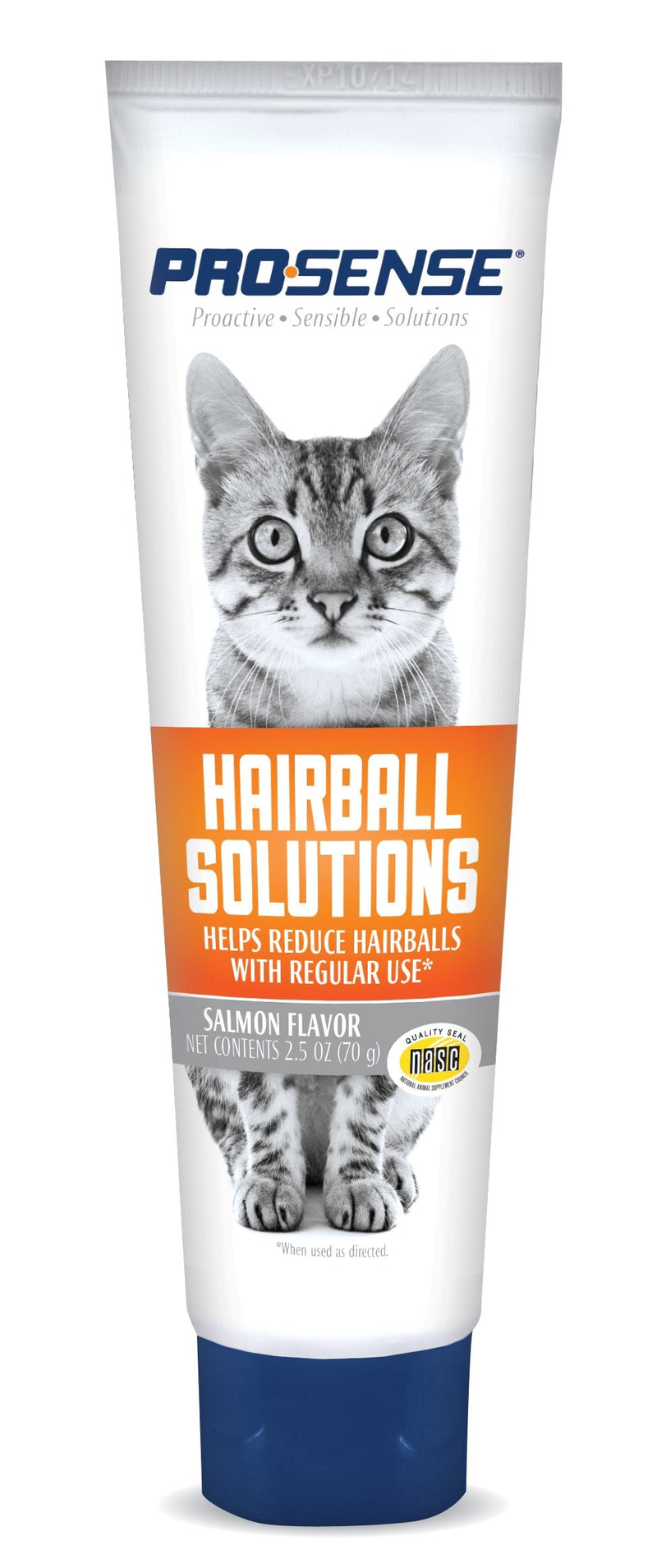 ProSense Pro-Sense Sugar Free Cat Hairball Solutions, Salmon Flavor, 2.5-Ounce 2.5 OZ (70 g)