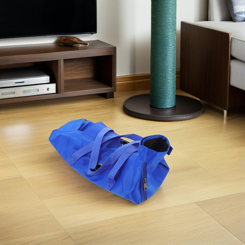 Cat claw clipper for trimming and fixing, foldable nylon transport bag with breathable design, suitable for injections and transporting cats