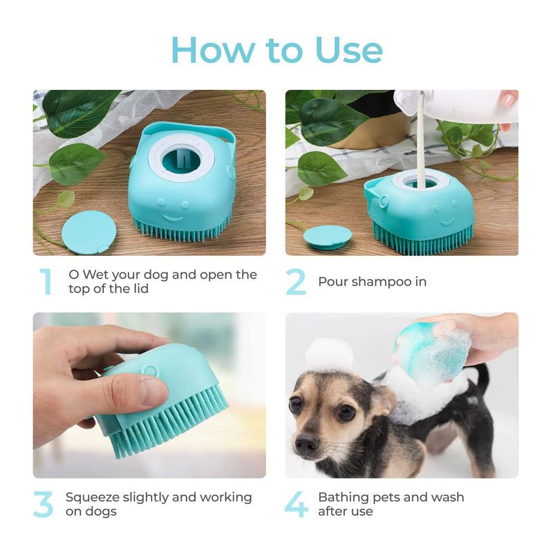 PawSpa Bath & Brush for Pets with Integrated Soap & Shampoo Dispensing - PawsPlanet Australia