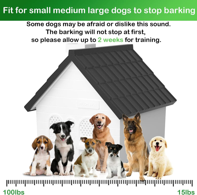 Anti Barking Device, Anti Barking Device for Dogs Indoor Outdoor, Dog Bark Deterrent Devices, Ultrasonic Dog Barking Control Devices with 4 Modes Up to 50 Ft, Bark Box, Dog Barking Silencer - PawsPlanet Australia