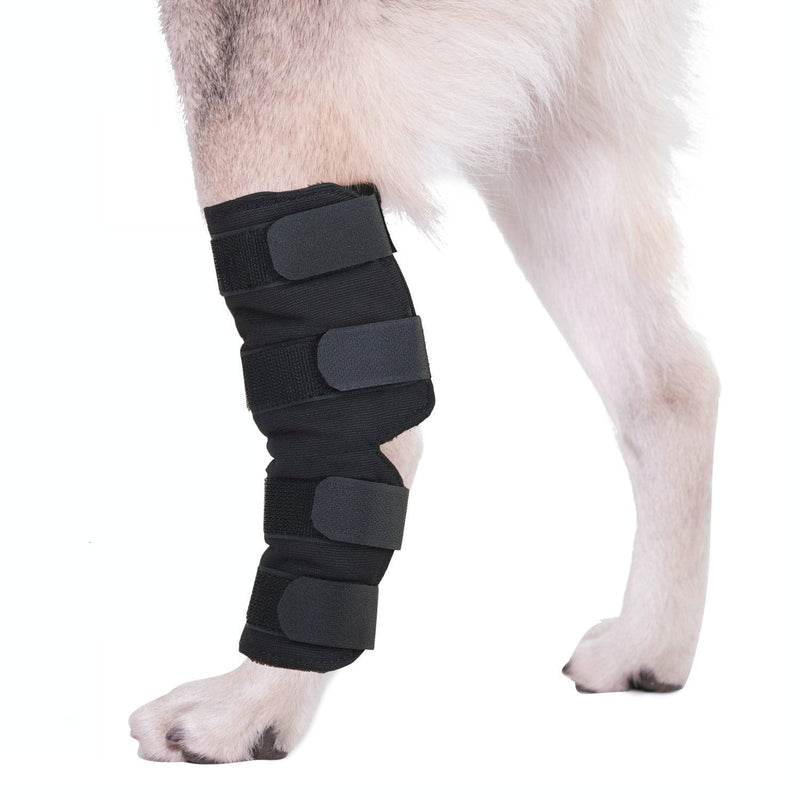 AGON® Canine Dog Hock Brace Rear Leg Joint Wrap Protects Wounds as They Heal, Compression Wrap, Heals and Prevents Injuries and Sprains Helps with Loss of Stability Caused by Arthritis Small - PawsPlanet Australia