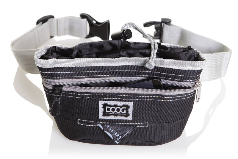 DOOG- Treat Pouch Black/Grey Large Good Dog Treat & Training Pouch - PawsPlanet Australia