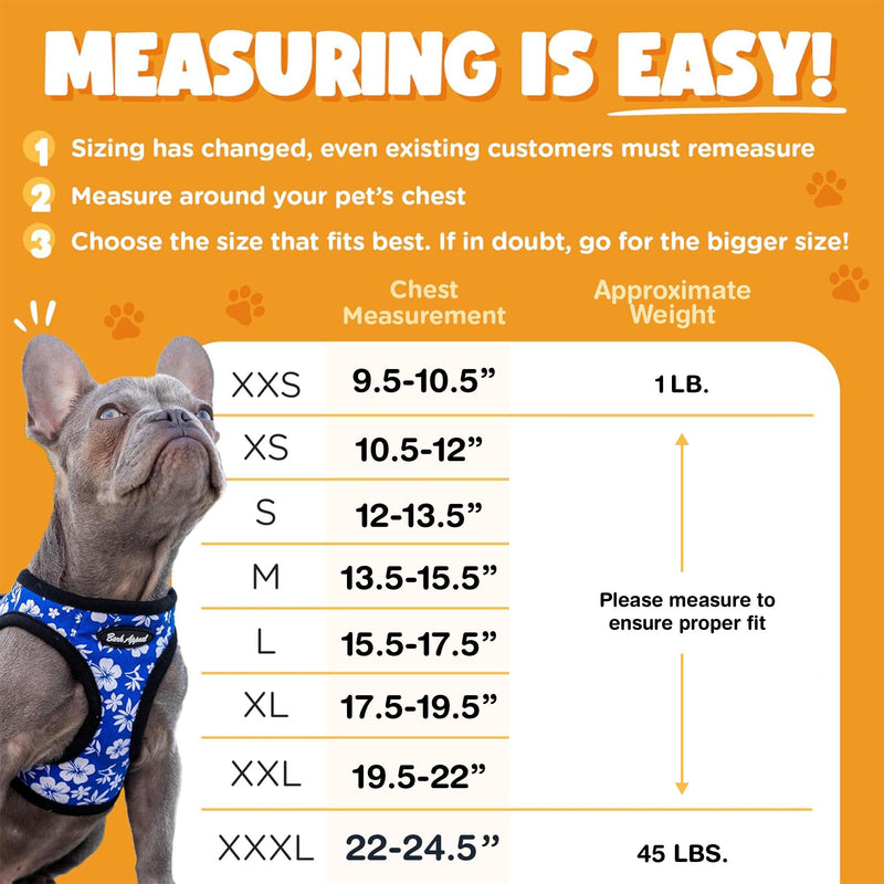 Bark Appeal Black Plaid Step-in Dog Harness for XS to Small Sized Pets – Updated Sizing, Re-Measuring is Essential – Soft Vest Harness – Anti-Choke with Adjustable Strap & Heavy Duty Clip – S S (12-13.5” Chest) - PawsPlanet Australia