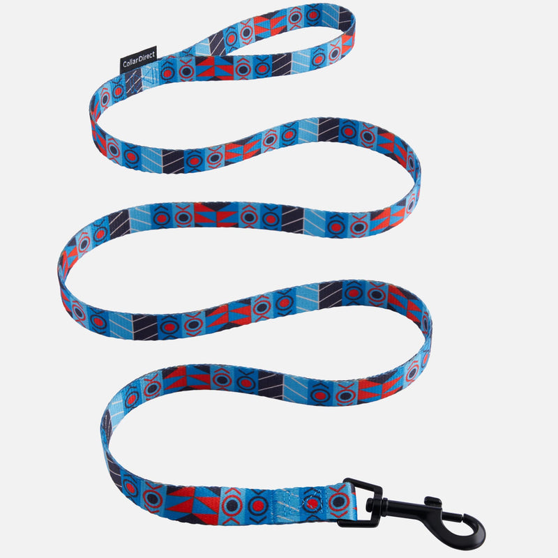 CollarDirect Nylon Dog Leash 5ft Tribal Pattern Durable Walking Pet Leashes for Dogs Small Medium Large Puppy (Pattern 2, S, New) - PawsPlanet Australia