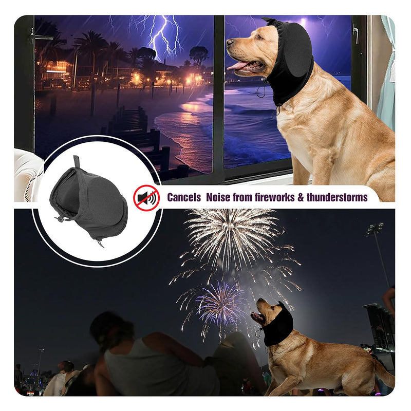 Dog Ear Muffs for Noise Protection, Dogs Noise Cancelling Headphone Dog Ear Safety Hearing Protection Small - PawsPlanet Australia