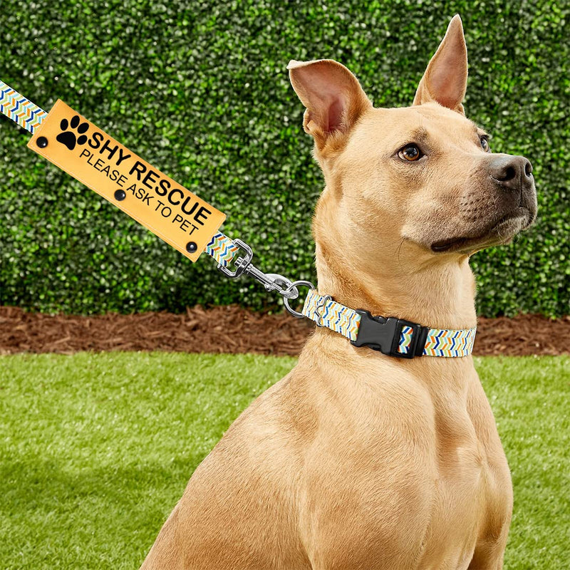 PWHAOO Dot Not Approach Nervous Dog Leash Sleeve Shy Rescue Leash Wrap Nervous Shy Dog Gift (Shy Rescue Sleeve) SHY RESCUE Sleeve - PawsPlanet Australia