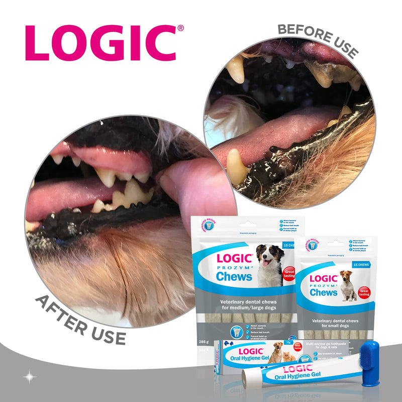 Logic Prozym chews medium or large - ‎Neutral - PawsPlanet Australia