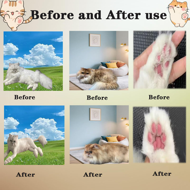 Belvedere Cat Trimmer, Dog Paw Trimmer with Low Noise Trimmers for Grooming, Hair Around Paws Eyes Ears Face Buttocks - PawsPlanet Australia