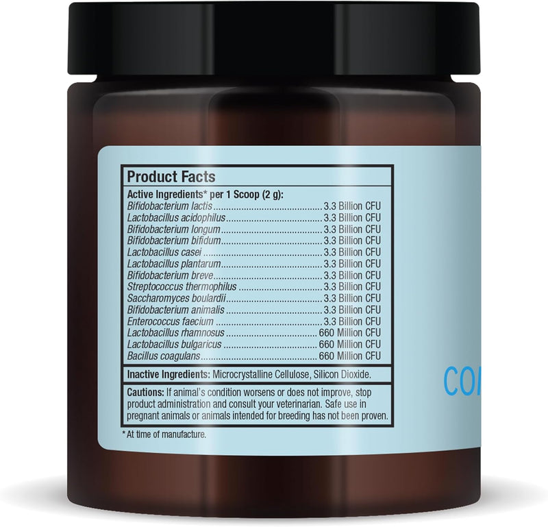 Dr Mercola Healthy Pets Complete Probiotics (90g Powder, 30 Servings) - PawsPlanet Australia