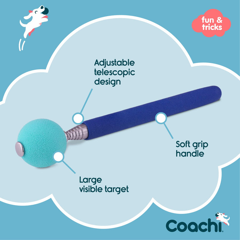 Company of Animals Coachi Target Stick, Telescopic Design with Large Ball for Target, Dog Accessory for Clicker & Agility Training, Teach Commands and Tricks New Model - PawsPlanet Australia