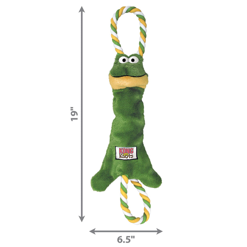 KONG Tugger Knots Frog Md/Lg