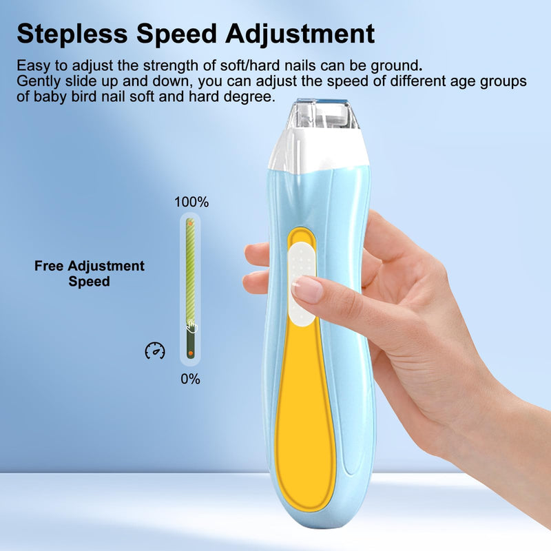 Bird Nail Grinder,Bird Nail Trimmer,Bird Beak Trimmer with LED Lights,Electric Bird Beak Grinding Stone,with 6 Grinders Adjustable Speed,for Budgies,Parakeets,Conure,Cockatiels,Lovebirds,Finches. - PawsPlanet Australia