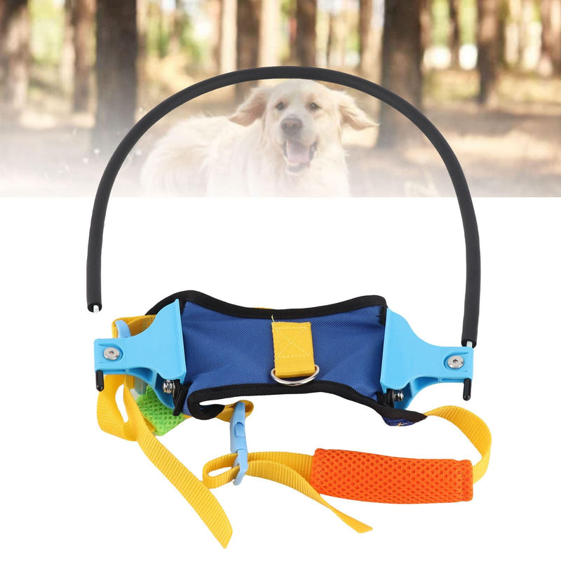 Sheens Anti-Collision Ring for Blind Dogs, Adjustable, Lightweight, Cataract-Proof Guide Halo Protective Case for the Circle Blind Pet Cats, Anti-Collision Ring Safety Harness (XS) XS