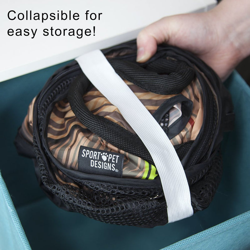 SportPet Designs Pop Open Cat Carrier (Pattern) 20" Pattern - PawsPlanet Australia