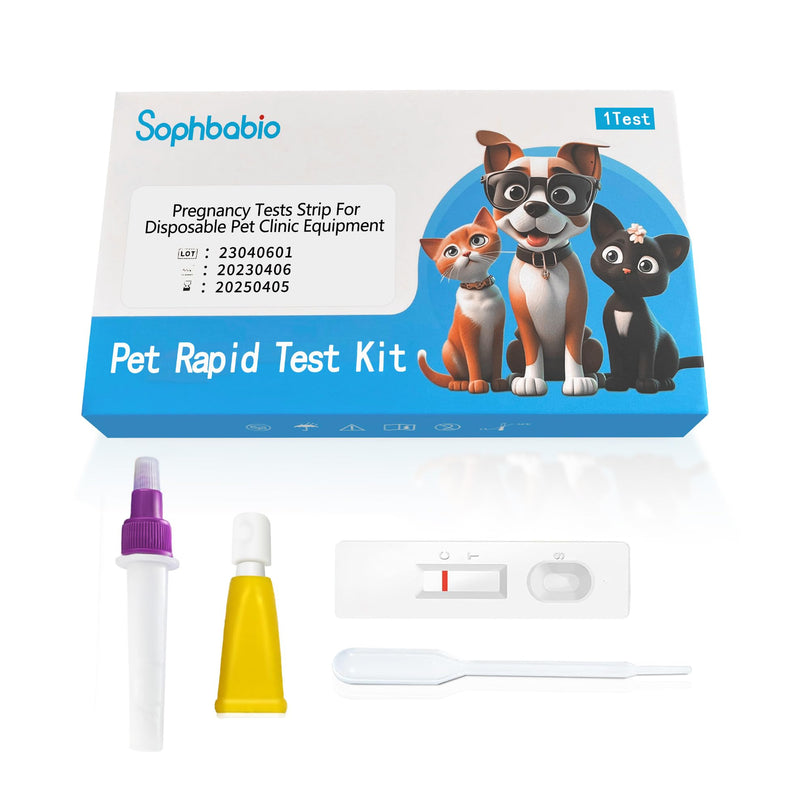 Dog Pregnancy Test Kit - Fast and Accurate Detection, Disposable Pet Clinic Equipment，easily determine if pregnant - PawsPlanet Australia