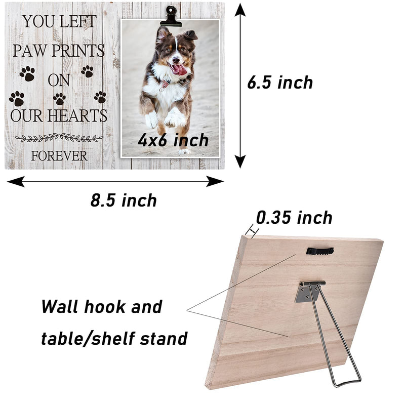 Pet Picture Frame Cat or Dog Frame 4x6 Memorial Pet Loss Picture Frame 3 - PawsPlanet Australia