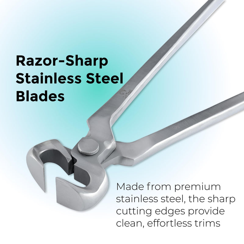 14" Hoof Nipper, Carbon Steel & Chrome Vanadium Farrier Tool for Horses – Durable, Sharp & Rust-Resistant 14"Hoof Nipper