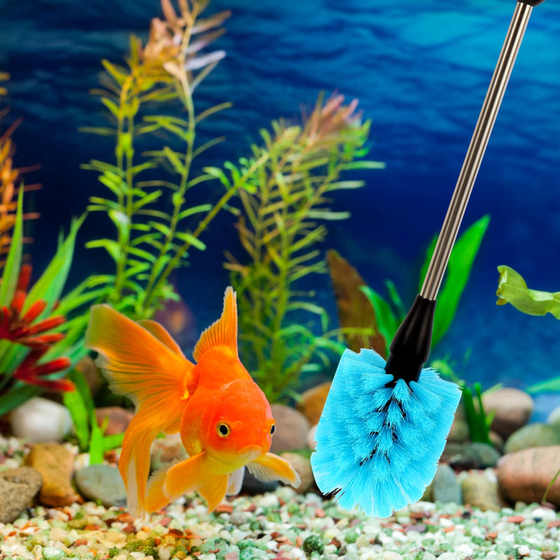 11 in 1 Fish Tank Aquarium Cleaning Brush Kit,Aquarium brushSutiable for Acrylic Fish Tank, and Plastic Fish Tank,Glass Fish Tank,Non Rusting,Fish Tank Cleaning Tools - PawsPlanet Australia