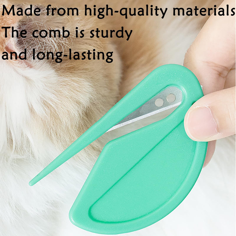 5Pcs Knotting Comb for Cats, Pet Knotting Comb De Knotting Comb for Dog Pet Hair Removal Tool Cat Dog Grooming Comb Knot Remover Cat Knotting Comb - PawsPlanet Australia