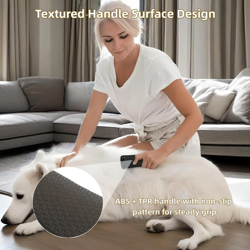 Deshedding Brush for Dogs, Cats, Horses - Removes Loose Hair, Dog Brush for Shedding, Pet Hair Removal Tool with Easy-Hold Handle, 1PCS - PawsPlanet Australia