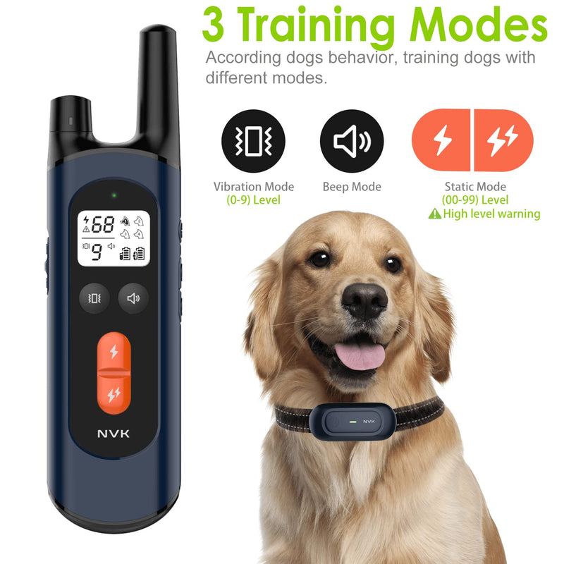 NVK Dog Training Remote, Single Multifunction Remote Without Collar for Small Medium Large Dogs - PawsPlanet Australia