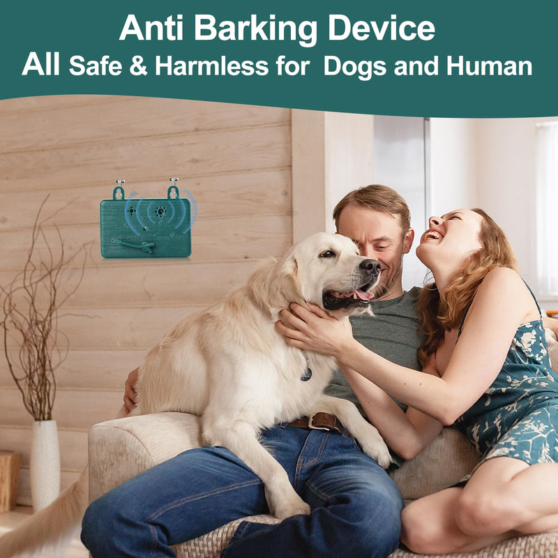 Anti Barking Device for Dogs. Ultrasonic Barking Control Devices 50FT Range Outdoor & Indoor, Stop Barking Dog Deterrent Devices Bark Box 3 Modes. Dogs Barking Silencer Safe for Human & Dogs (Green)1 Green - PawsPlanet Australia