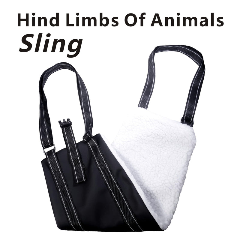 Dog Harness for hind Legs and hind Body, Hip Support Harness, Rear Leg Assist for Senior Dogs (Large) for 46-100lbs