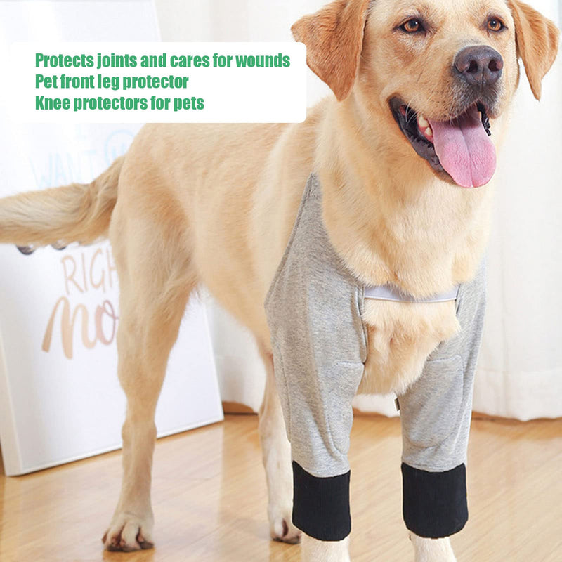 Dog Leg Joint Sleeve, Joint Warming Pet Recovery Sleeve Soft Padded Dog Elbow Protector for Small Medium Large Dogs (XL) - PawsPlanet Australia