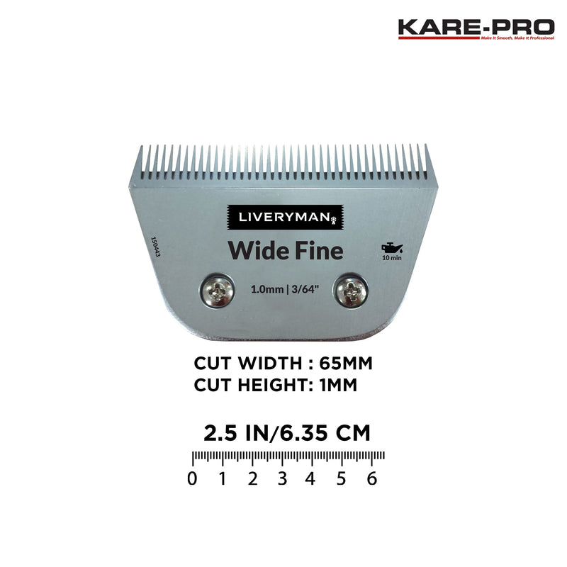 Kare-Pro Spare Blade Wide Fine Blade 1 – High Carbon Steel Blade - PawsPlanet Australia