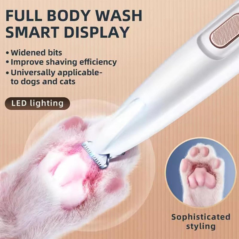 Petior Pet Paw Trimmer, Petior Paw Trimmer, Loom and Ledge Dog Trimmer, Petoir Paw Trimmer for Dogs, Pet MicroPrecision Trimmer, Electric Dog Trimmer for Paws Eyes Ears Face Rump (1Set) 1set - PawsPlanet Australia