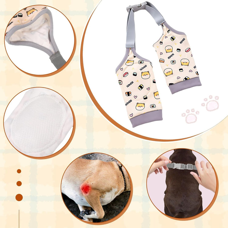Dog Knee Brace Elbow Pads for Dogs Surgery Recovery Sleeve for Dog Front Legs Knee Brace Osteoarthritis