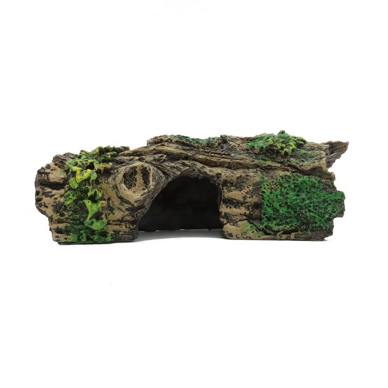 JIH Aquarium Decorations Resin Hollow Tree Trunk Ornament, Bettas House Cave Wood House Decor for Fish Tank (HS-SP207) - PawsPlanet Australia