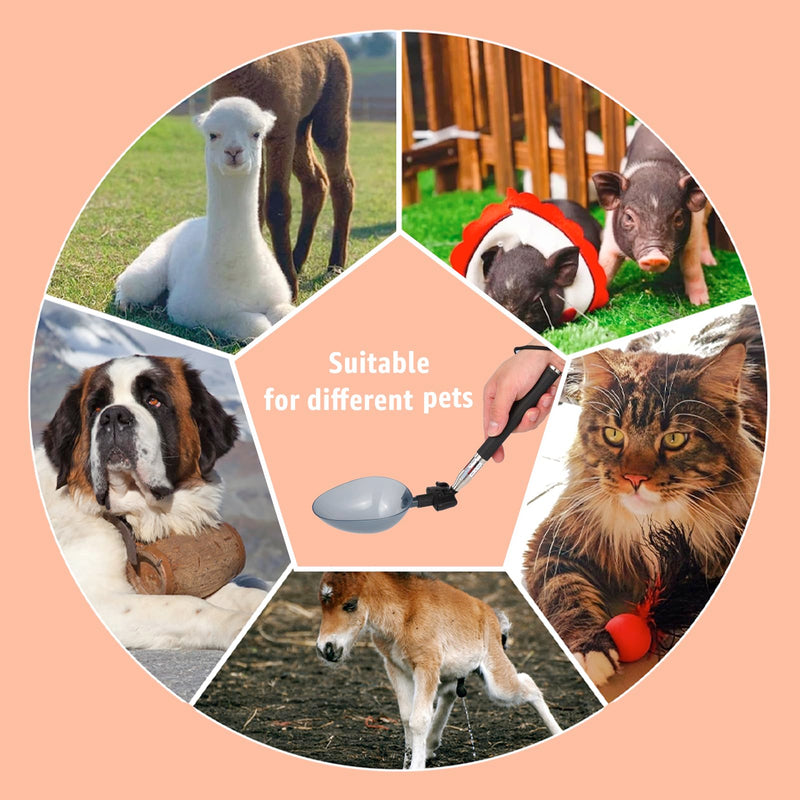 Dog Cat Urine Collector - Telescopic Urine Sample Catcher for UTI Test Kit,Dog Pee Stick for Veterinary Supplies.Dog Pregnancy Pee Test Kit w/o Medicine Feeder - PawsPlanet Australia