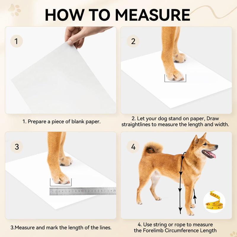 Suspender Boots for Small Dogs, Tiny Dog Boots Anti-Slip & Fall Waterproof Puppy Shoes Leggings, Adjustable Paws Protector for Small Breed Dogs Winter Snow Rain Hiking (XS) XS - PawsPlanet Australia