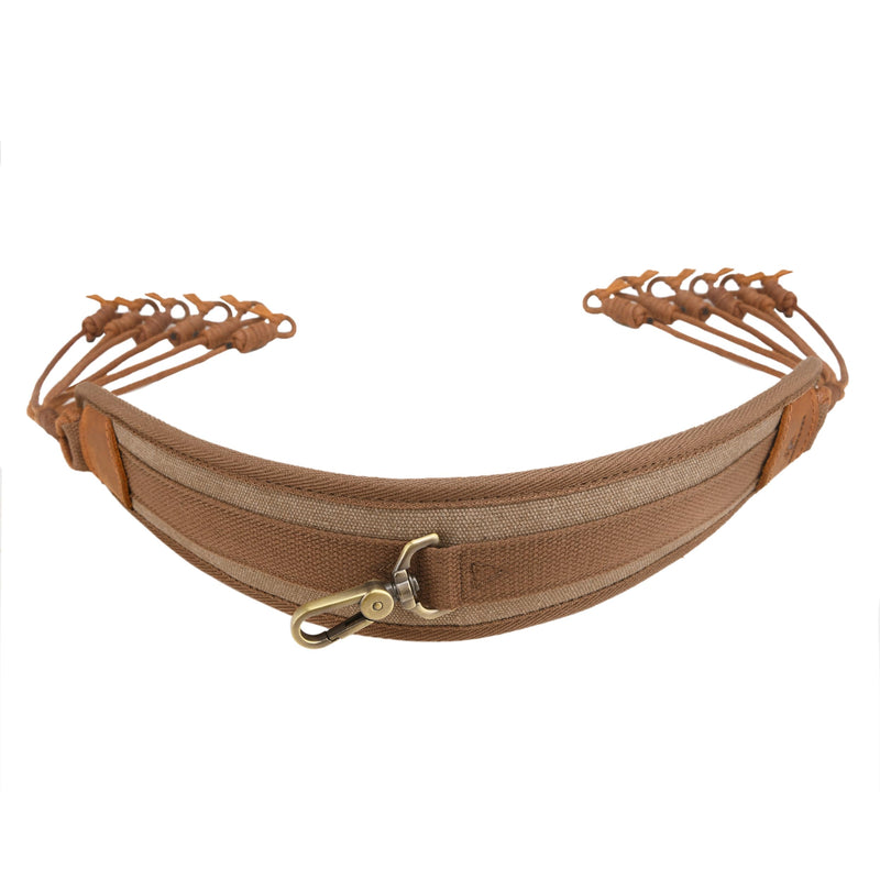 WAYNE'S DOG Canvas Bird Game Carrier, Waterfowl Dove Small Animal Game Carrier Hanger Tote Shooting Accessories (Brown) Brown