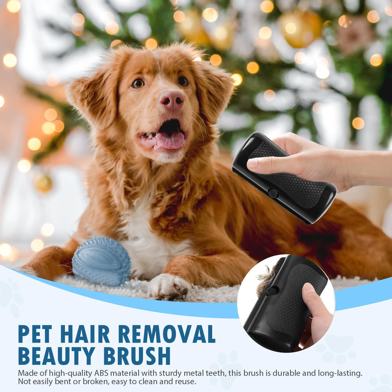 2PCS Deshedding Dog Brush,Dog Grooming Brush for Shedding, Pet Hair Removal Tool for Cats, Dogs, Horses, Easy Hair Removal for Pets - PawsPlanet Australia