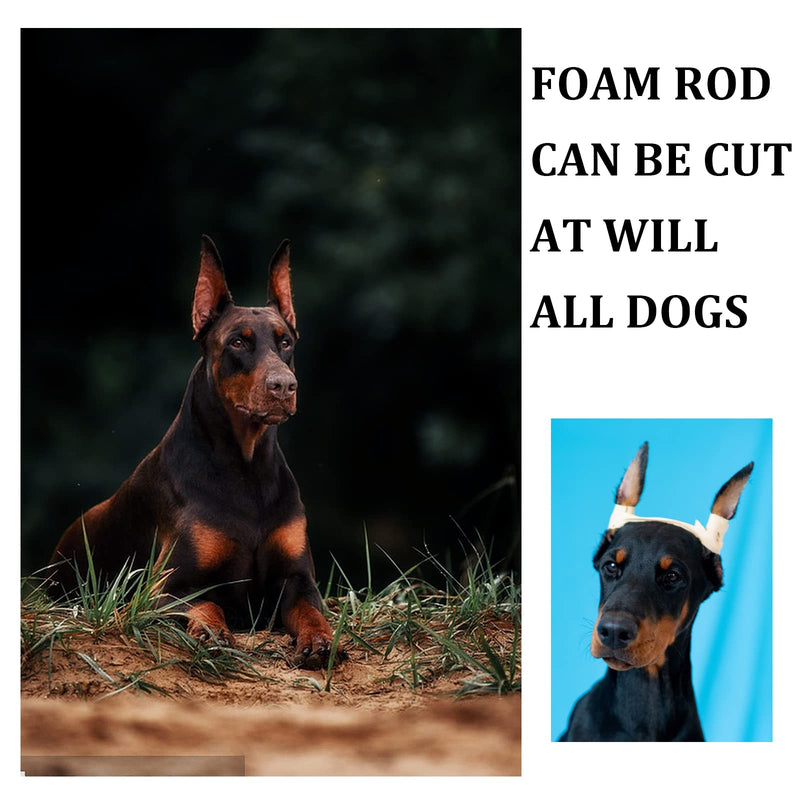 Doberman Ear Posting Kit, Dog Ear Cropping Dog Ear Stand up Care Tape Kit for Doberman Pinscher Dogs - PawsPlanet Australia