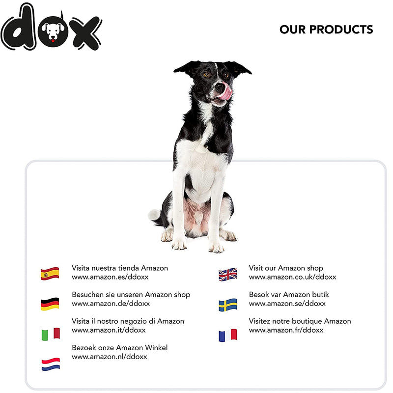 DDOXX Dog Collar Air Mesh, Adjustable, Padded | Many Colors & Sizes | for Small, Medium & Large Dogs | Collars cat Puppy pet Kitten | Yellow, XS XS - 0.6 x 8.3-12 in - PawsPlanet Australia