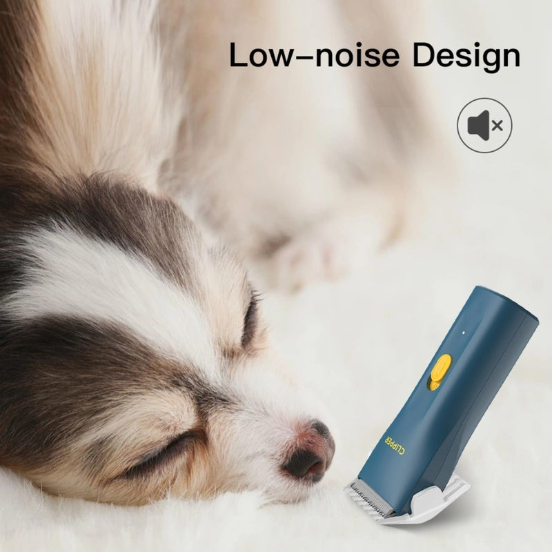 Pet Hair Clipper for Dog Grooming, Low Noise Cat Hair Trimmer for Matted Hair,Waterproof Cordless Pet Shaver for Animals 006 Green - PawsPlanet Australia