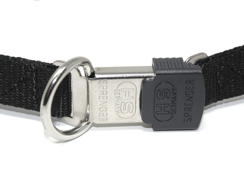 Herm Sprenger Stainless Steel Prong Dog Training Collar with Quick Release Buckle Ultra-Plus Pet Pinch Collar No-Pull Collar for Dogs Made in Germany 4mm x 24in Large - PawsPlanet Australia