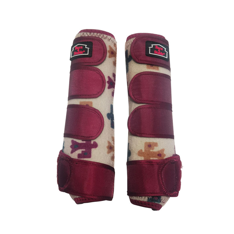 BARN & STABLE Super Breathable Horse Boots Shock-Absorbing Leg Wraps for Horse Protection Horse Sport Boots for Endurance Training Universal Front Rear - PawsPlanet Australia