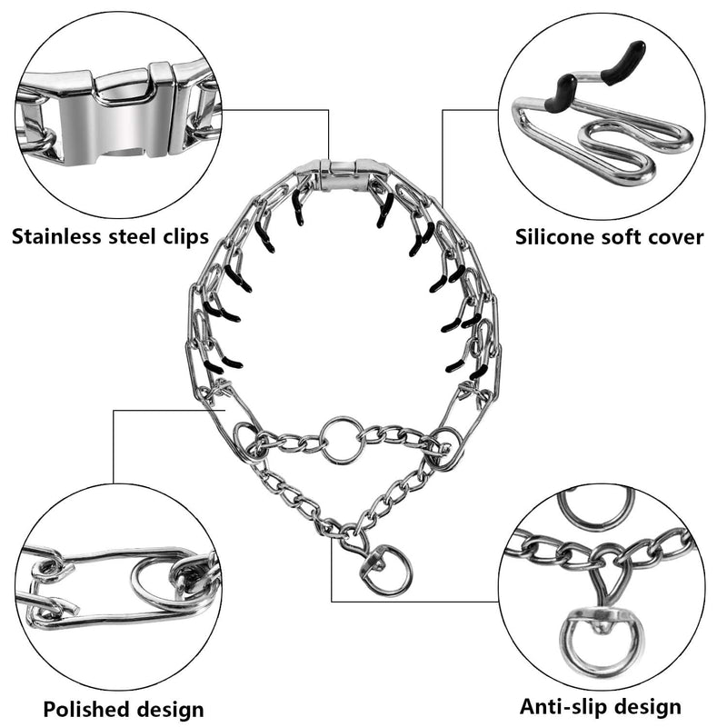 Adjustable Dog Collar with Comfort Cap for Collars of Small, Medium and Large Dog S - PawsPlanet Australia