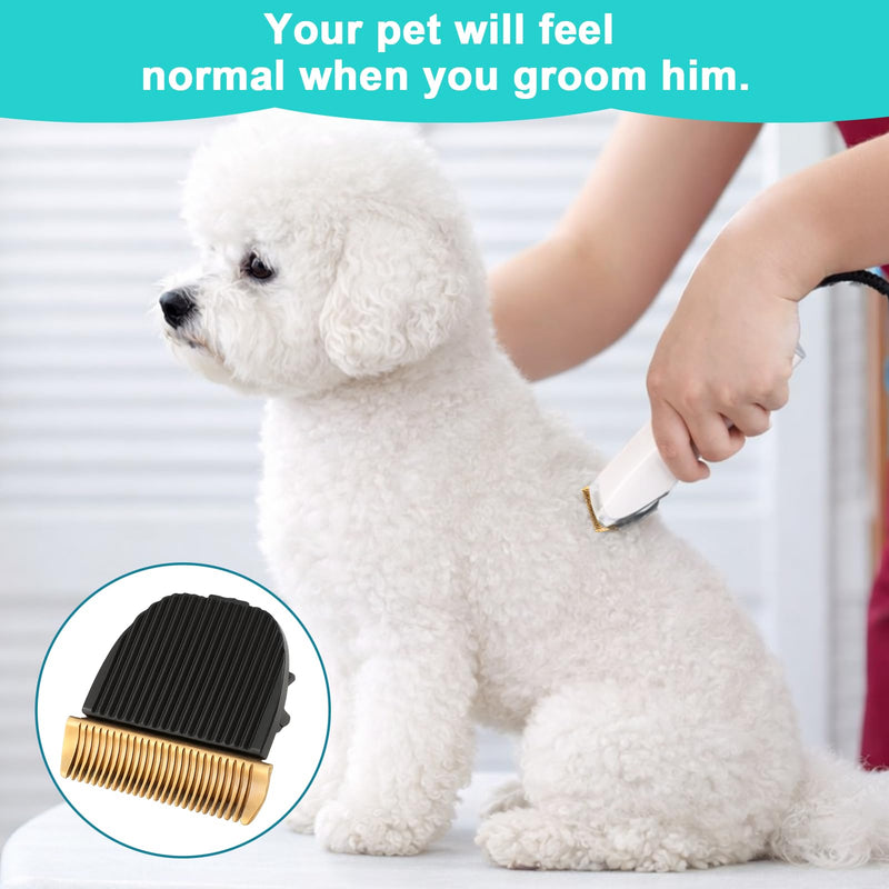 Dog Hair Clipper, Dog Grooming Blades, Professional Pet Grooming Trimmer Clipper Blade Detachable Replacement Blade Cat Dog Accessory for P2/P3 (3pcs) - PawsPlanet Australia