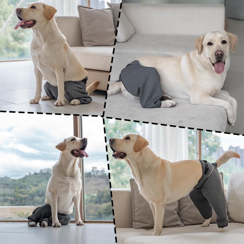 Arblina Dog Bodysuit After Surgery, Dog Bodysuit for Rear Legs, Post-Operative Recovery Suit for Male & Female Dogs, Leak Protection Dog for Small/Medium/Large Dogs XL