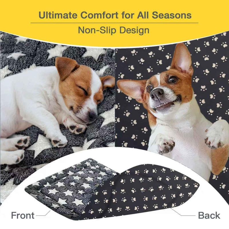 Large Dog Bed Mat, Washable Dog Crate Pad with Non-Slip Bottom, Soft Kennel Pad for Large Dog Crate, Dog Cage for Large Dogs, Indoor Outdoor Dog Bed, Sleeping Mat, Gray, 35x23x1.5 in Large (35x23x1.5 in) - PawsPlanet Australia